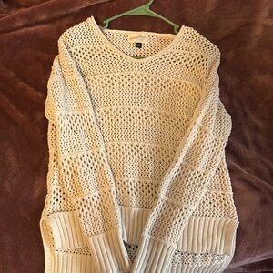 This is a beige Target knit sweater that has only been warn once :)